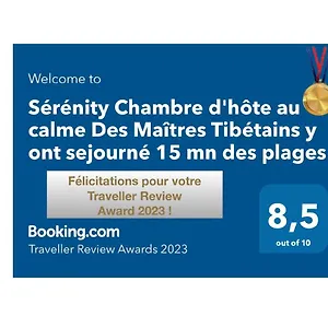 Sérénity Chambre D'hôte Au Calme Des Maîtres Tibétains Y Ont Sejourné 15 Mn Des Plages Séjour chez l'habitant